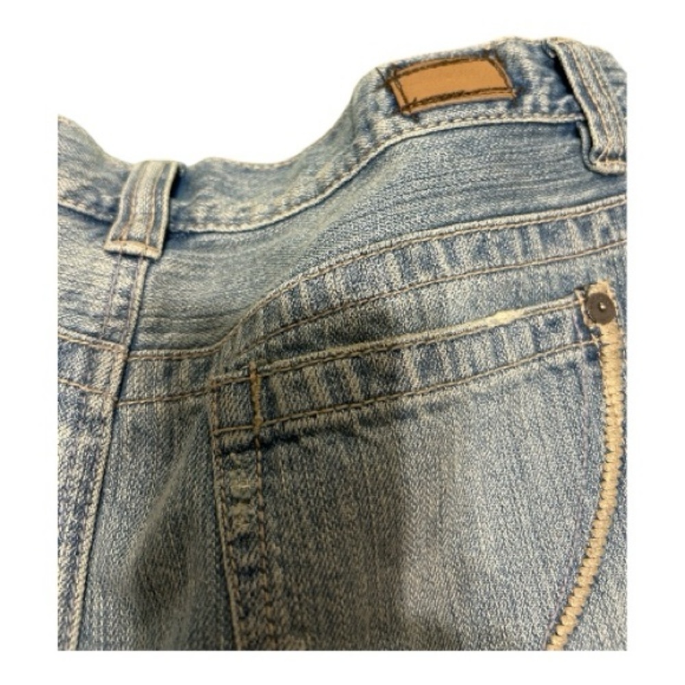 Sister moon Jeans, Blue Distressed Mini Skirt - Picture 8 of 9